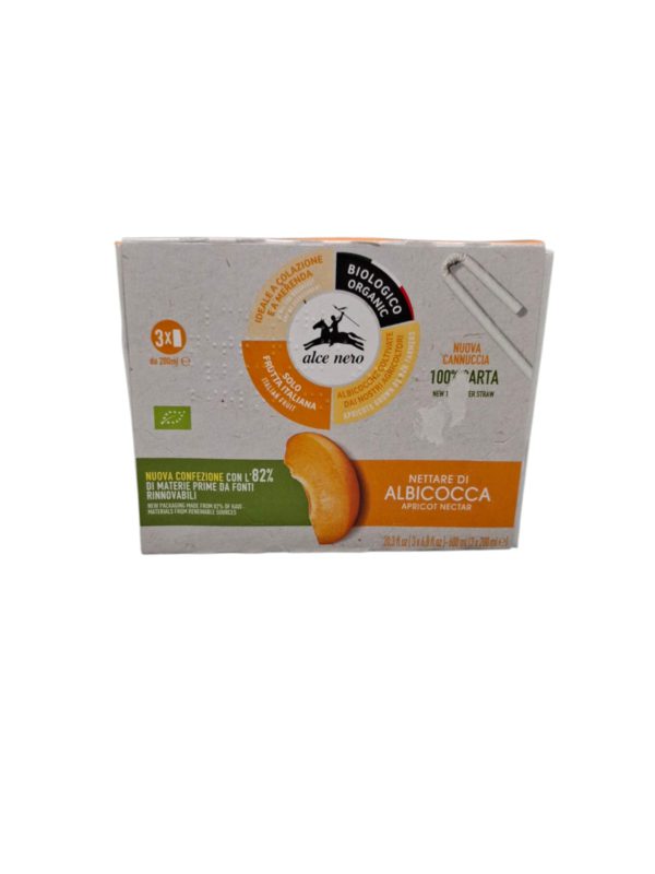 Néctar De Albaricoque Ecológico Brick Alce Nero