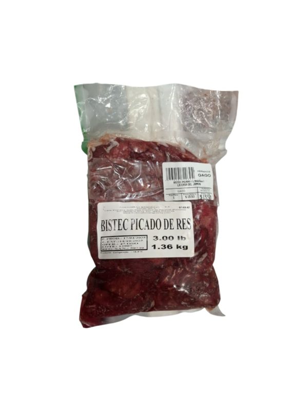 Bistec Picado 1.36 kilos