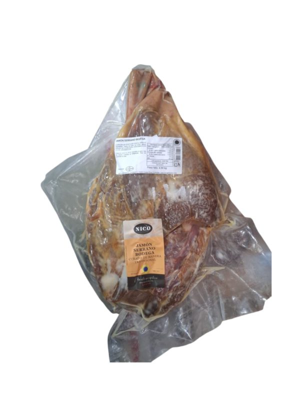 Jamon Serrano Bodega Corte V S/H  Nico (precio por peso)