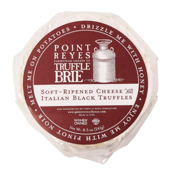 Queso Truffle Brie Ew Whole Whees 8.5oz. Point Reyes