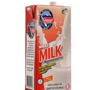 LECHE ENTERA 32oz. GOSSNER