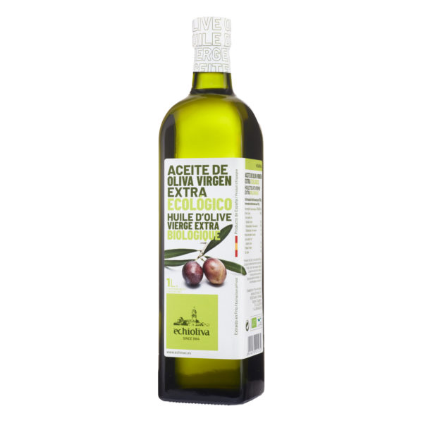 Aceite De oliva Extra Virgen Ecologico Cristal 1 lt