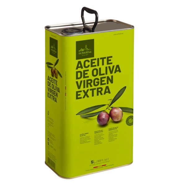 Aceite De Oliva Extra Virgen Lata 5 lt Echioliva