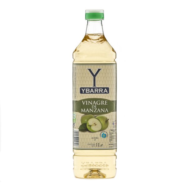 VINAGRE DE MANZANA PET 1lt. YBARRA