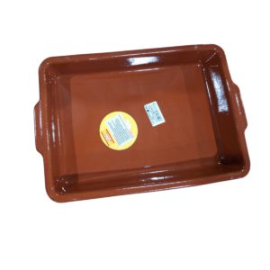 CAZUELA RECTANGULAR 39X29CM.