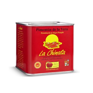 PIMENTON AHUMADO DULCE LATA 350gr. LA CHINATA