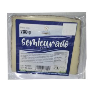 QUESO MEZCLA SEMICURADO CUÑA 200gr. SANABRIA