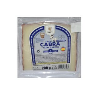 QUESO CABRA SEMICURADO CUÑA 200gr. SANABRIA