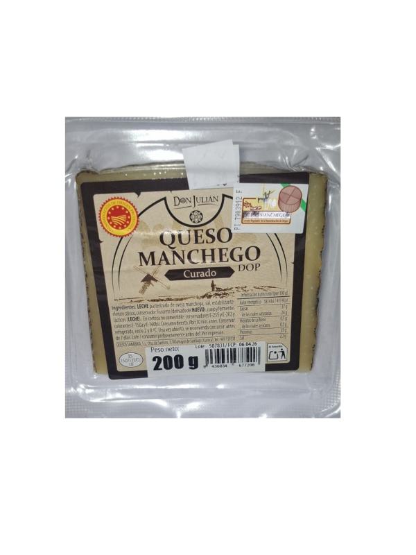 QUESO MANCHEGO CURADO 200gr. SANABRIA