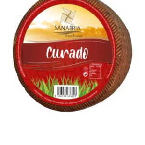 QUESO MANCHEGO CURADO 3 KG SANABRIA