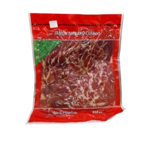 JAMON SERRANO CURADO MONTE DULCE 220GRS