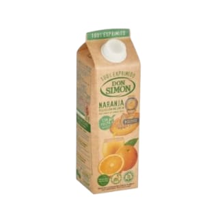 ZUMO NARANJA EXPRIMIDO CON PULPA 2 LT DON SIMON