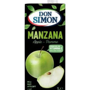 ZUMO DE MANZANA BRICK 1 LT DON SIMON