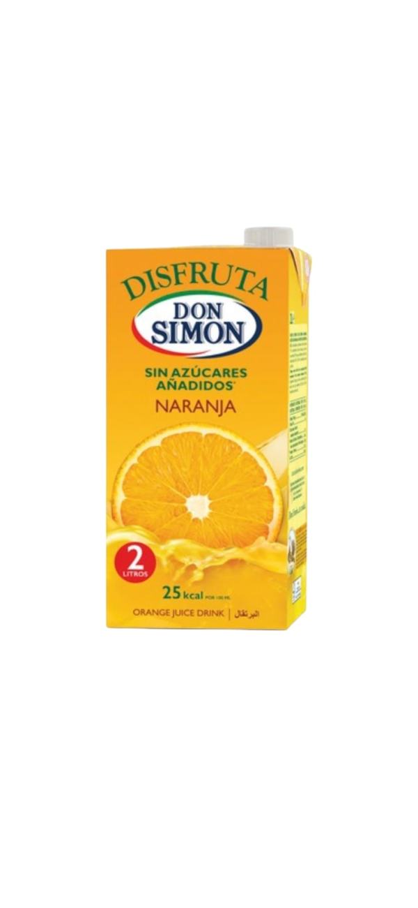 DISFRUTA NARANJA BRICK 2 LT DON SIMON