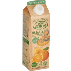 ZUMO NARANJA EXPRIMIDO CON PULPA 2 LT DON SIMON