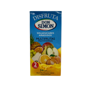 DISFRUTA MULTIFRUTAS DON SIMON 2 LT BRICK SIN AZUCARES AÑADIDOS