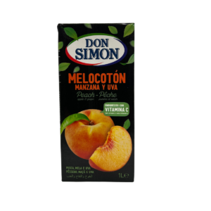 ZUMO MELOCOTON /MANZANA/UVA BRICK 1 LT DON SIMON