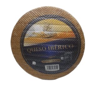 QUESO IBERICO SEMICURADO  3 KG  SANABRIA