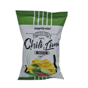 PATATAS FRITAS SABOR CHILI Y LIMA 120GR MARTIRELO