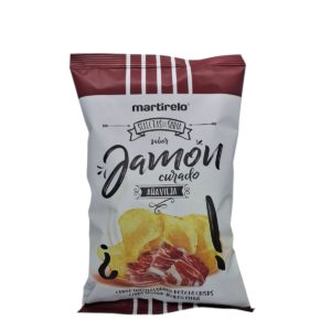 PATATAS FRITAS SABOR A JAMON 120 GR MARTIRELO