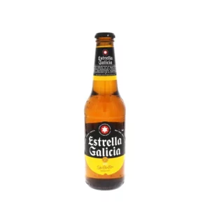 CERVEZA ESTRELLA DE GALICIA SIN GLUTEN BOTELLA 330ML