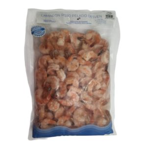 CAMARON ROJO PELADO DESVENADOS 2 LB