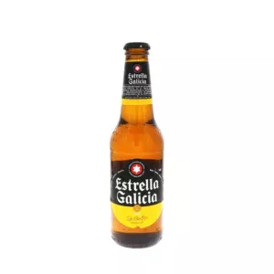 CERVEZA ESTRELLA DE GALICIA SIN GLUTEN BOTELLA 330ML