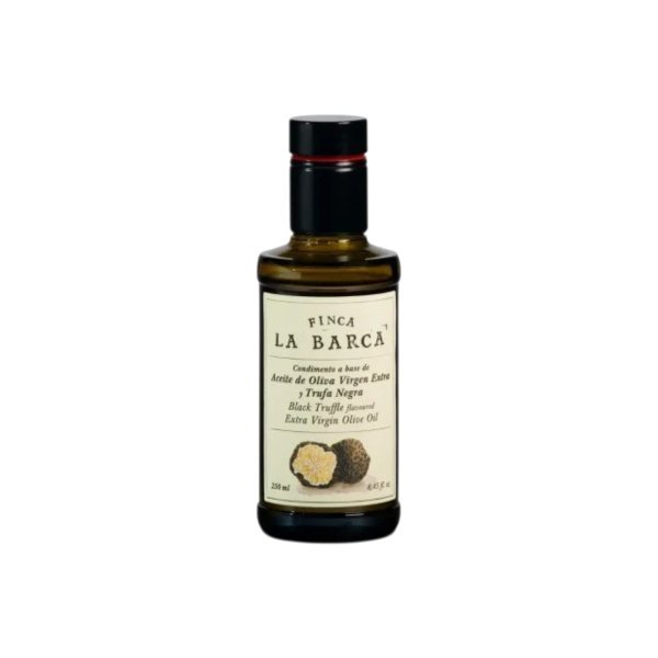 CONDIMENTO AOVE Y FRUFA NEGRA BOTELLA 250ml. FINCA LA BARCA
