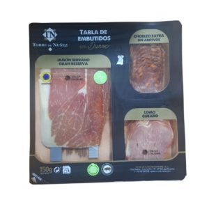 TABLA DE EMBUTIDOS 50%B DUROC 150G
