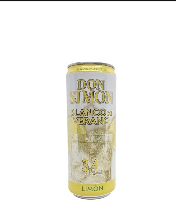 BLANCO  DE VERANO LATA 330ml. DON SIMON