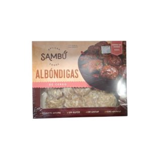 ALBONDIGA DE CERDO 600 GR. SAMBU