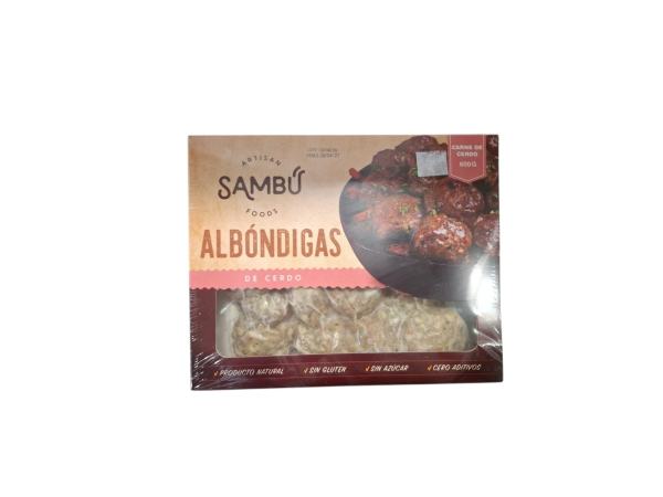 ALBONDIGA DE CERDO 600 GR. SAMBU
